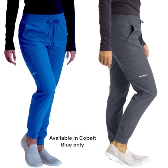 SKECHERS Pull-On Cargo Pants Joggers Women’s Size Medium Cobalt Blue NWO… - Picture 11 of 12